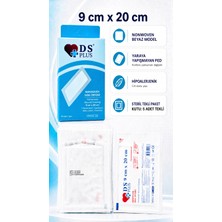 Ds Plus Yara Örtüsü 9 cm x 20 cm Nonwoven Steril ve Hijyenik ( 5' Li Kutu )