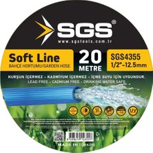 Sgs 1/2 Softlıne Silikonlu Hortum 20 mt (100GR/MT)