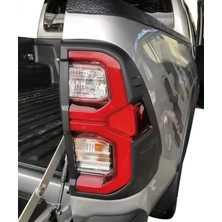 Tmz Garage 2021+TOYOTA Hilux Stop Koruma Kaplama Çerçevesi Ithal