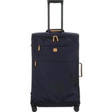 1001 X-Bag Çerçeveli Büyük Iplik Makinesi - 76 cm - Tekerlekli Valizler - Kareli Bagaj - Lacivert, L