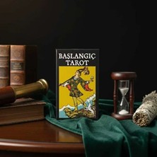 Hediye Vakti Başlangıç Tarot Seti - Klasik Rider Waite Tasarımı - Türkçe Kılavuz Kitapçıklı Tarot Destesi 78 Kart