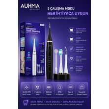 Karg Najmaddin Ultrasonic Şarjlı Elektrikli Akıllı Diş Temizleme Cihazı Beyazlatıcı 5 Mod 3+