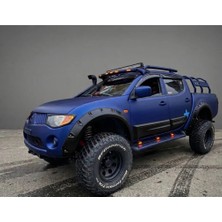 Tmz Garage 2007-2014 Mitsubishi L200 Dakar Off Road Görünüm Çamurluk Dodik Kaplama Seti Kabartma Vida Görünümlü