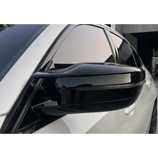 Tmz Garage Bmw G22 4 Serisi M4 Style Ayna Kapağı Piano Black Ithal Tırnaklı Sök Tak Parlak Siyah Sağ Sol