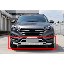 Tmz Garage 2015-2017 Hyundai Tucson Ön Tampon Koruma Difüzör Ithal | Premium Ön Tampon Eki | Dayanıklı ve Şık Tasarım