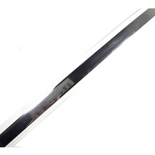 Trend Garaj Dekoratif Şerit 30MM  Beyaz Ortası Krom 3 Metre