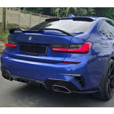 Tmz Garage Bmw G20 V Style Bagaj Spoilerı Ithal Piano Black Parlak Siyah Sportif Arka Spoiler