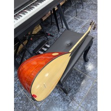 İlke Paduk Kısasap Profesyonel Bağlama 41 cm Kalın Kılıf Yedek Takım Tel Hediyeli