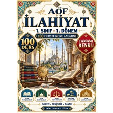 Enine Boyuna Eğitim Aöf Ilahiyat 1. Sınıf 1. Dönem – 100 Derste Konu Anlatımı | Tamamı Renkli