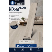 Renkli Duvarlar 2,23M² Alan Kaplar Spc Parke 4+1mm Plastik Suya Dayanıklı Kilitli Geçmeli Zemin Kaplama Sabuni