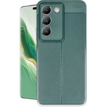 Marsilyan™- Vivo V30 Lite 4g Kılıf Auto Focus Kapak - Koyu Yeşil