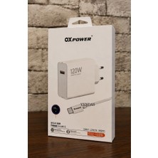 Vendas Usb To Type-C 120W Support 3.0 USB Turbo Charge Süper Hızlı Şarj Seti