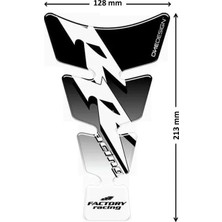 Puig Puıg 4223N Tank Pad Spırıt Cbr C Black-Clear