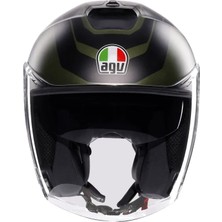 Agv Kask Irıdes Sakaı Matt Green Black Conf - Beden Xs
