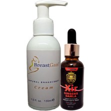 Bezos Breast Gain Breast Gain Krem 120 ml + Xir Bay Bayan Özel Karışım Içecek 30 ml