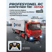 Boratila Toys Büyük Boy 2.4 Ghz Uzaktan Kumandalı Dorseli Konteyner Tır Full Fonksiyon Rc Tır