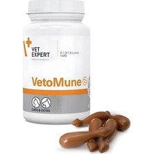 Vet Expert Vetomune Twist Off 60 Kapsül Kedi ve Köpek Bağışıklık Güçlendirici (Beta-Glukan & Hmb)