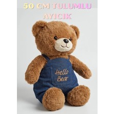 Boratila Toys 50 cm Tulum Giyen Peluş Oyuncak Ayıcık (Kahverengi)