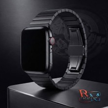 Apple Watch 11 10 46MM 4 5 6 7 8 Se Ultra Uyumlu 42 44 45 49 mm Uyumlu  Titanyum Paslanmaz Çelik Kordon