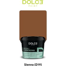 Dolce Boya Silikonlu Iç Cephe Boyası Silinebilir Mat Sienna 3,5 kg