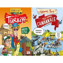 Eğlenceli Bilgi Yayınları Güzel Ülkem Türkiye 2 ve Geçit Vermez Çanakkale (Metin Özdamarlar)