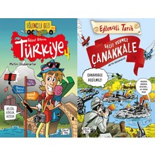 Eğlenceli Bilgi Yayınları Güzel Ülkem Türkiye 4 ve Geçit Vermez Çanakkale (Metin Özdamarlar)