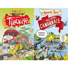Eğlenceli Bilgi Yayınları Güzel Ülkem Türkiye 3 ve Geçit Vermez Çanakkale (Metin Özdamarlar)