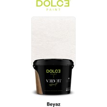 Dolce Boya Velvet Effect Süet Dokulu Kadife Efekt Boya Beyaz 15 kg