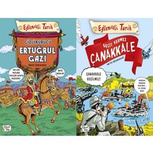 Eğlenceli Bilgi Yayınları Gizli Kurucu Ertuğrul Gazi ve Geçit Vermez Çanakkale (Metin Özdamarlar)