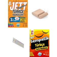 Ünlüler Karması 8.sınıf Sempatik Türkçe -Jett Türkçe Fasikülleri Lgs 2027+TELEFON Tutucu+Çözüm Ayracı