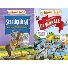 Eğlenceli Bilgi Yayınları Selçuklular - Macera Dolu Anadolu ve Geçit Vermez Çanakkale (Metin Özdamarlar)