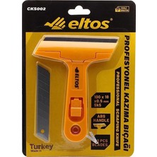 Eltos Profesyonel Cam Kazıma Bıçağı (2 Adet Yedek Bıçaklı) - Cks 002
