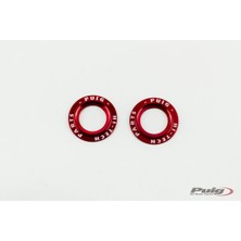 Puig Puıg 20271R Kıt Rıngs Anodızed Swıng Arm Protector C Red
