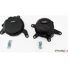 Puig Puıg 20140N Engıne Protectıve Cover Ktm 390 Duke RC390 C Black