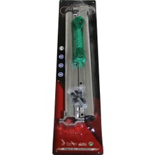 TKÇ Kare Küpeşte Alüminyum Çamaşır Askısı (5492)