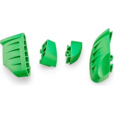 Puig Puıg 20872V Rubber Ends By Paır Fr Slıders Pro 2.0 C Green