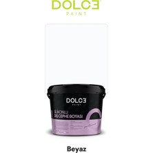Dolce Boya Silikonlu Dış Cephe Boyası Su Itici Mat Beyaz 20 kg