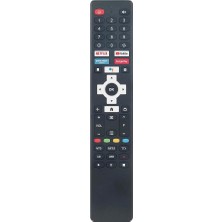 Herz Conti ile Uyumlu Model CT86OG300U Mikrofonlu Google Tv Kumanda-Ses Komutlu