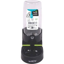 Vintessy Refresh Hazneli Kedi ve Köpek Su Kabı Siyah 850 ml