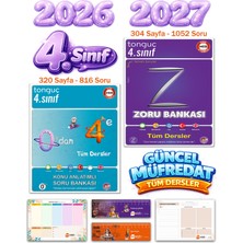 Tonguç Akademi 4. Sınıf 0 Dan 4 E Konu Anlatımlı Soru Bankası Tüm Dersler Zoru Bankası Set 2 Kitap