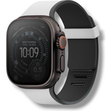 Bruntoo BR Uniq Apple Watch Series 10-11 ( 46MM ) Series 6 7 8 Se Ultra (44-45-49 ) mm Series 1 2 3 (42MM) Uyumlu Revix Iv Reversible Manyetik 8 Farklı Kullanım Stili Sunan Kordon .