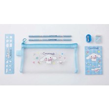 Mucize Cinnamoroll Lisanslı Mavi Kalem Kutu Seti - Yıkanabilir Kalem Kutulu Okul ve Hediye Seti