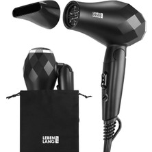 Lebenlang Seyahat Saç Kurutma Makinesi, 1000W, Katlanabilir, Çift Gerilim, Sessiz