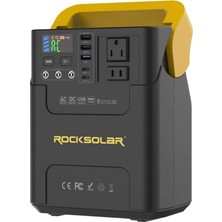 Rocksolar RS328 Taşınabilir Güç Kaynağı 222WH (Kutusuz)