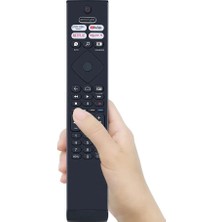 Herz Philips ile Uyumlu Model 75PUS8808/12 Smart LED Tv Kumandası-Mikrofonsuz
