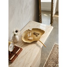 Panalı  Metal Gold Yaprak Dekor Büyük Boy 40 x 43 cm