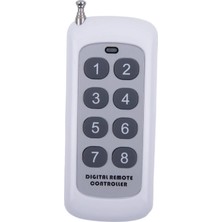 Mucize 433MHZ 8 Butonlu Dijital Uzaktan Kumanda - 8 Tuşlu Rf Alıcı Verici Kontrol Cihazı