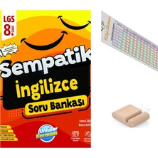 Ünlüler Karması 8.sınıf Sempatik Ingilizce Soru Bankası Lgs 2027+TELEFON Tutucu+Çözüm Ayracı