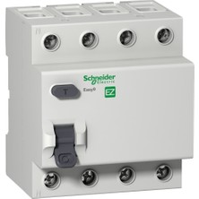 Schneider Electric Schneıder EZ9R05463 4X63A 30MA Easy9 Kaçak Akım Rölesi