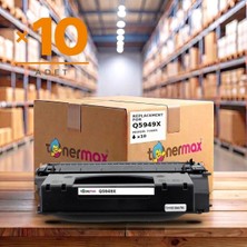 tonermax Hp Laserjet 1320TN Muadil Toner Çipli Q5949X 10'lu 6.000 Sayfa